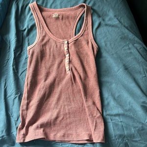 Aerie Tanktop, red/maroon, size M